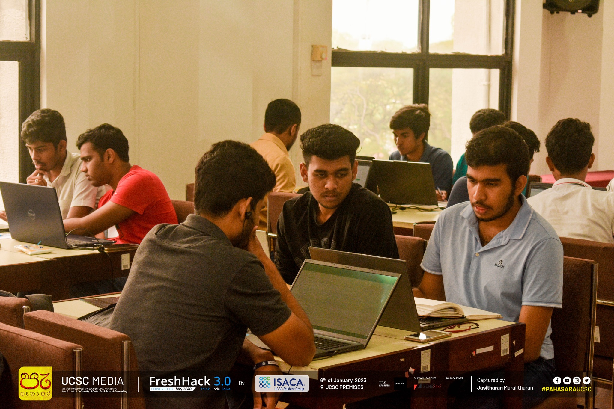 Freshhack 3.0 event in progress