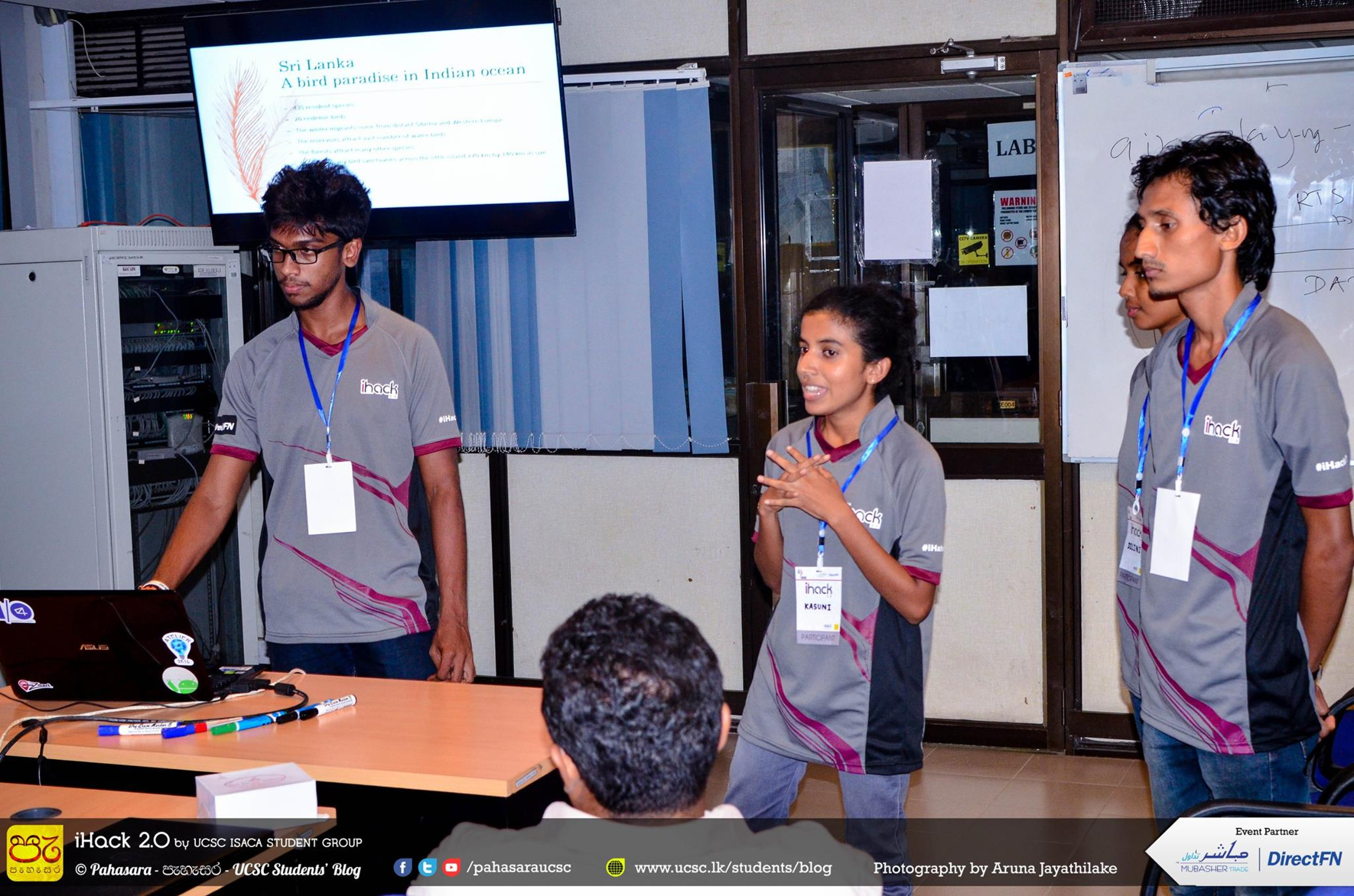iHack 2016 during the hackathon