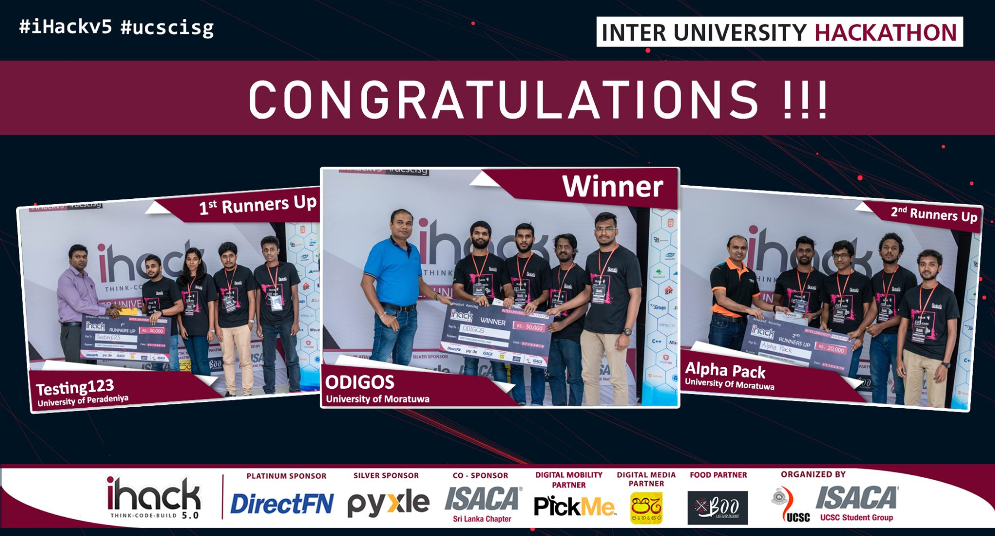 iHack 2019 winners